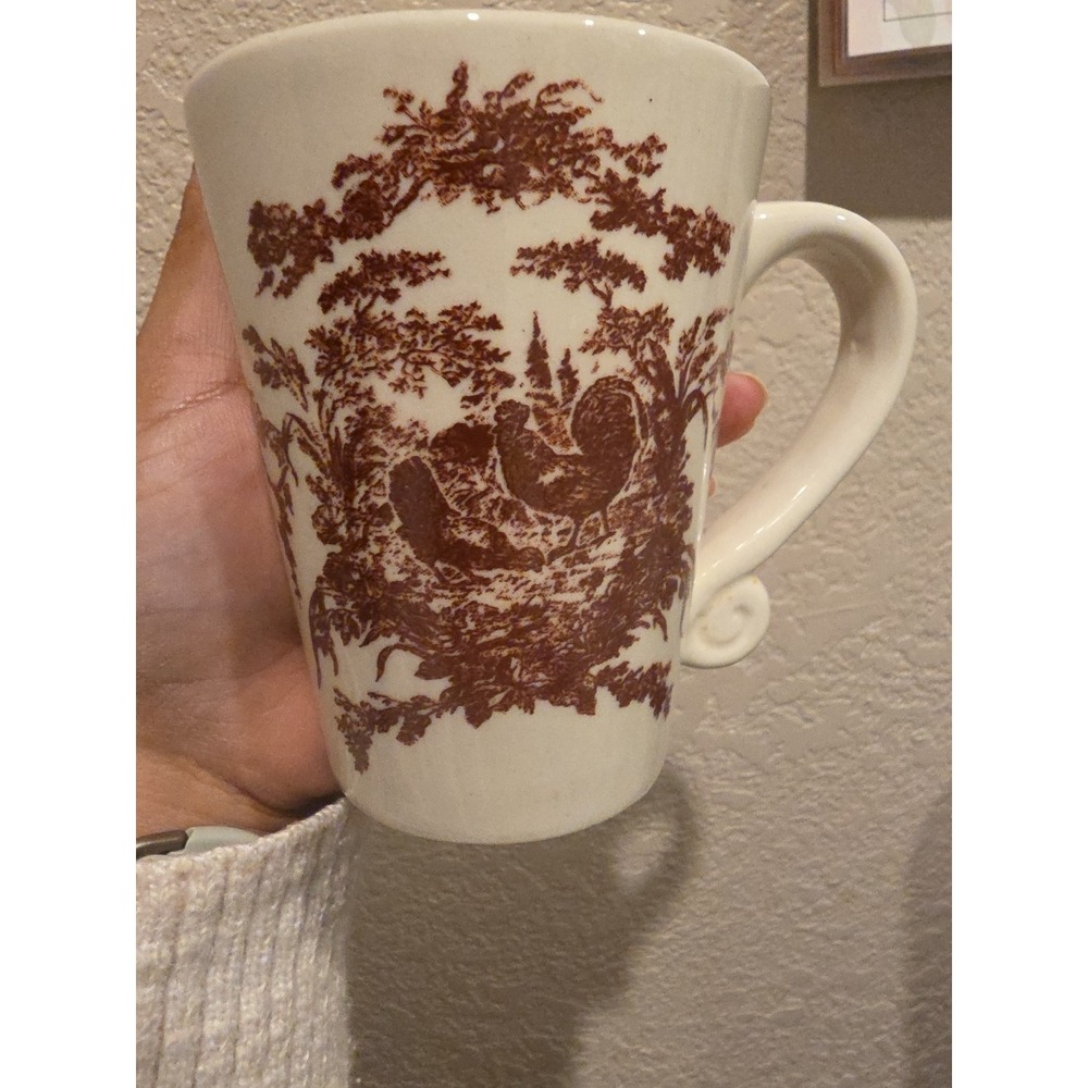 California‎ Pantry Country Kitchen Rooster Chicken 2002 10oz Coffee Cup/Mug